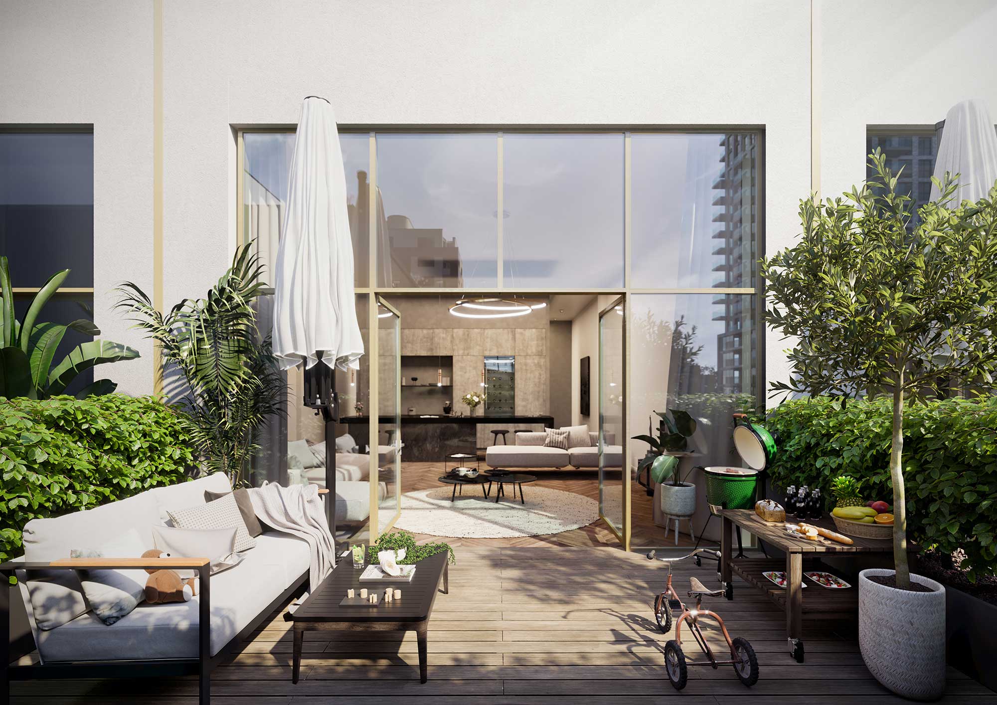 Een oase van rust midden in de stad